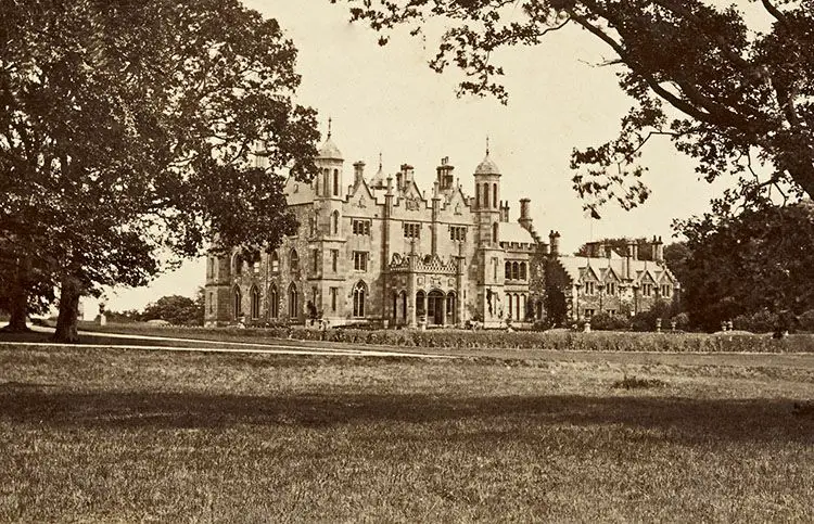 Glenarm Castle home to the earls of antrim